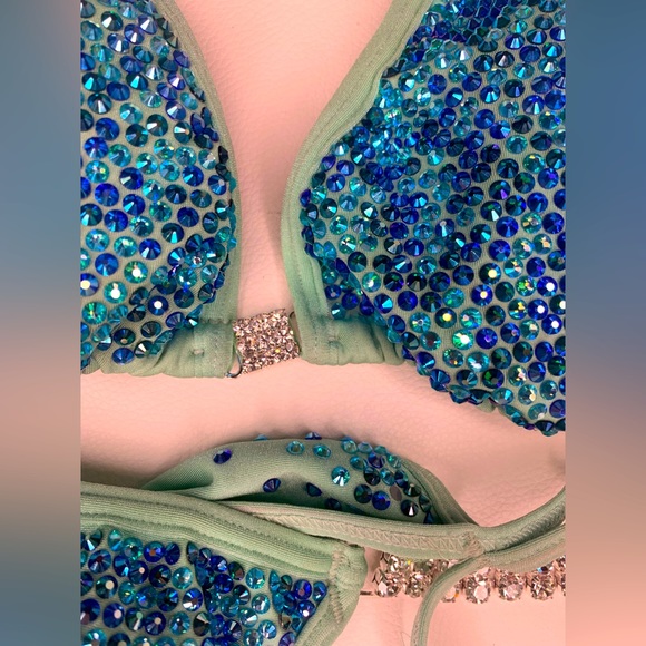 Angel Competition Bikini Mint Green - Picture 5 of 10